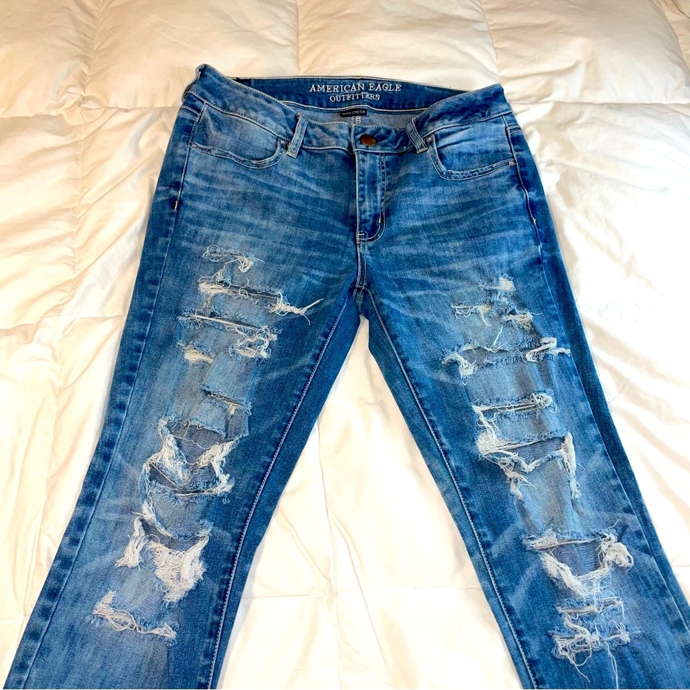 American Eagle Ripped Jeans